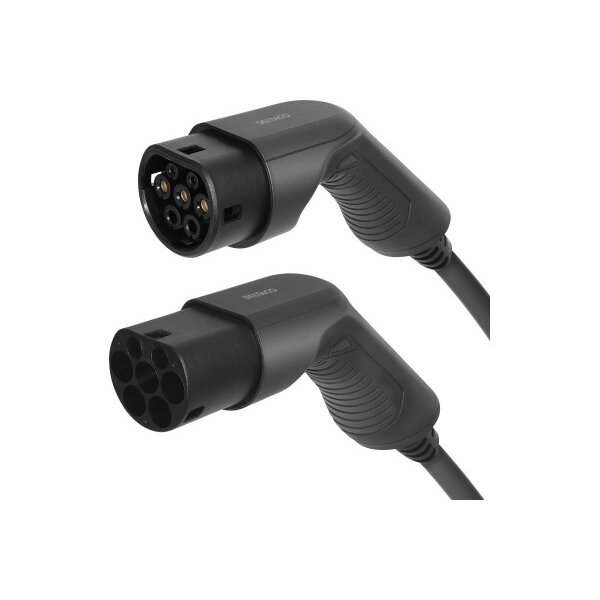 DELTACO e-Charge,cable type 2-type 2 EV-3205 3 phase, 32A, 5M