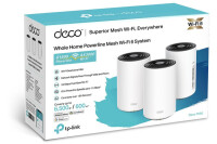 TP-LINK AX3000 + G1500 WHM Powerline Deco PX50(3-pack)...