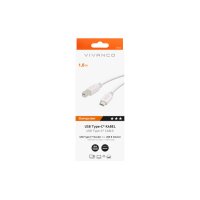 VIVANCO USB C to USB B Kabel 45355 1.8m