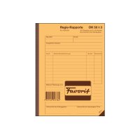 FAVORIT Regierapport Deutsch A5 9183 OK weiss 50x3 Blatt