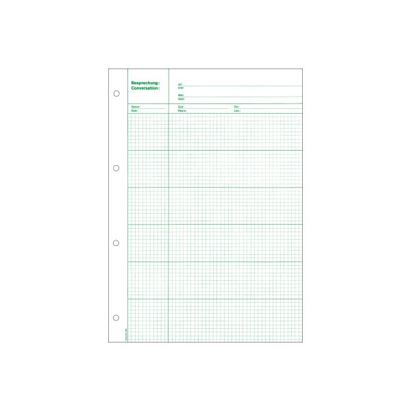FAVORIT Konferenzblock A4 530 kariert 50 Blatt