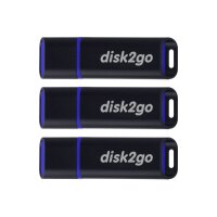 DISK2GO USB-Stick passion 32GB 30006500 USB 2.0 triple pack