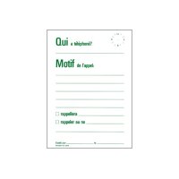 FAVORIT Mitteilungsblock A6 3305 weiss 60 Blatt