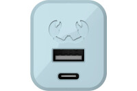FRESHN REBEL Mini Charger USB-C + A PD 2WC30DB Dusky Blue 30W
