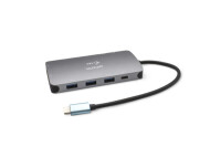 DICOTA USB-C Portable 10in1 Docking D31955 HDMI PD 100W...