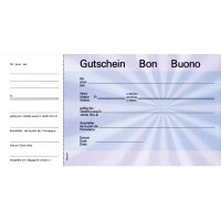 FAVORIT Geschenk-Gutscheine D/F/I 2059blau...