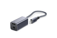 ESR Headphone Jack Adapter Grey 2D505 2-in-1 USB-C to...