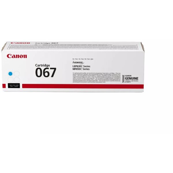 CANON Toner-Modul 067 cyan 5101C002 LBP631Cw/633Cdw 1250 Seiten