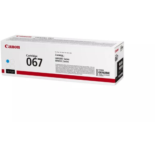 CANON Toner-Modul 067 cyan 5101C002 LBP631Cw/633Cdw 1250 Seiten