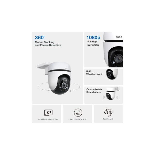 TP-LINK Tapo C500 Tapo C500 Outd. Pan/Tilt Wi-Fi Camera