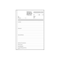 FAVORIT Quittungen D/F/I A5 8395OK weiss 84 Blatt