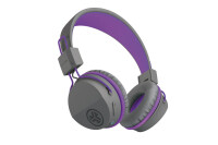 JLAB JBuddies Studio Kids On-Ear IEUHBSTUDIORGRYPRPL4 Wireless, Grey Purple