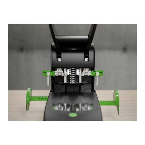 NOVUS Blocklocher B 2200 re+new B2200 025065 schwarz/grün 200 Blatt