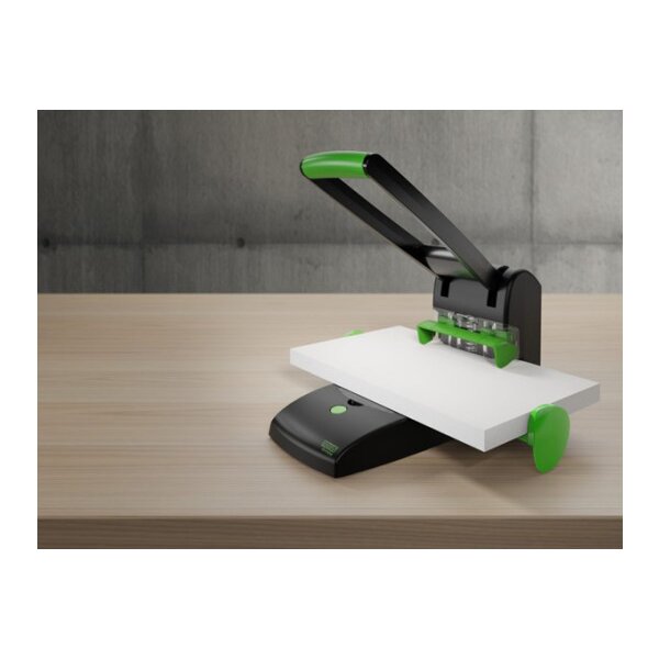 NOVUS Blocklocher B 2200 re+new B2200 025065 schwarz/grün 200 Blatt