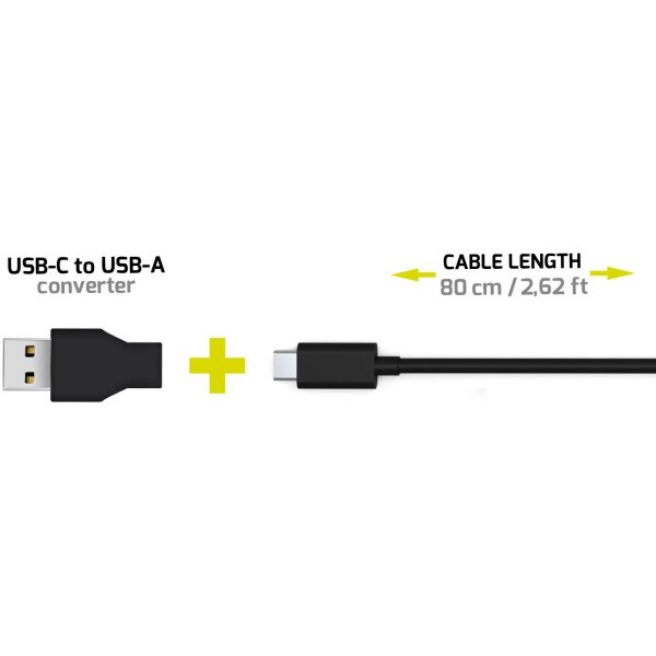 PORT Numeric Keypad wired 900801 USB-C/USB-A, PC/Mac