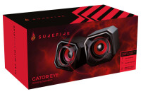 SUREFIRE Gaming Speakers 48820 Gator Eye Red
