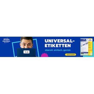 AVERY Zweckform Etiquette universelle, 25,4 x 10 mm, blanc