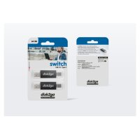 DISK2GO USB-Stick switch 64GB 30006595 Type-C/Type-A 3.0 double pack