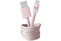 FRESHN REBEL USB A-USB C 3A 480Mbps 2UCC200SP 2m Smokey Pink