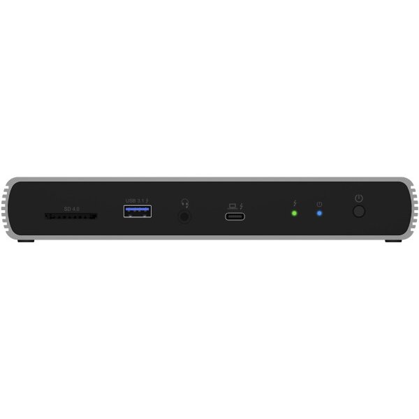 ICY BOX Thunderbolt4 4K Dockingstation IB-DK8801-TB4 4xUSBA, 2xUSBC, LAN, PD