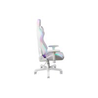DELTACO RGB LED Gaming Chair White GAM-080-W
