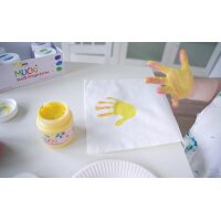 KREUL Stoff-Fingerfarbe "MUCKI", 150 ml, 6er-Set