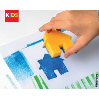 Marabu KiDS Schwammstempel-Set Little Artist, 6er Set