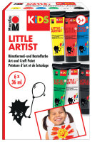 Marabu KiDS Gouache pour enfant Little Artist, 36 ml, set