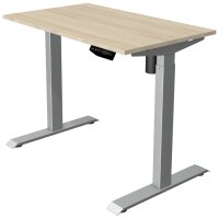 kerkmann Sitz-Steh-Schreibtisch Move 1, (B)1.400 mm, grau