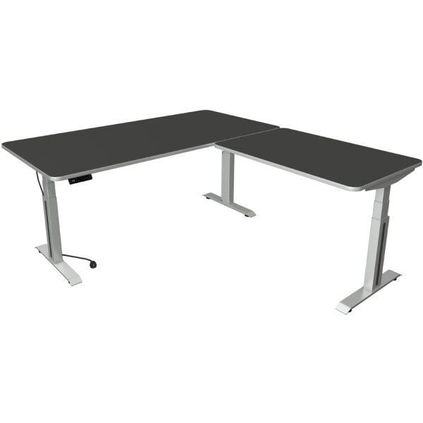 kerkmann Sitz-Steh-Schreibtisch mit Anbau Move Professional