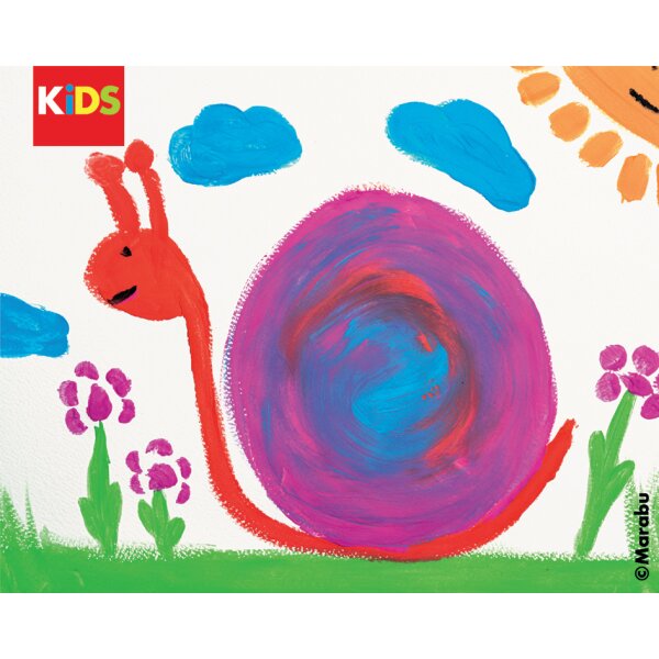 Marabu KiDS Bastelfarbe Little Artist, 500 ml, grün