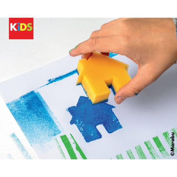 Marabu KiDS Gouache pour enfant Little Artist, 500 ml, rouge