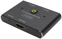 DIGITUS 8K HDMI Switch, 2x1, schwarz