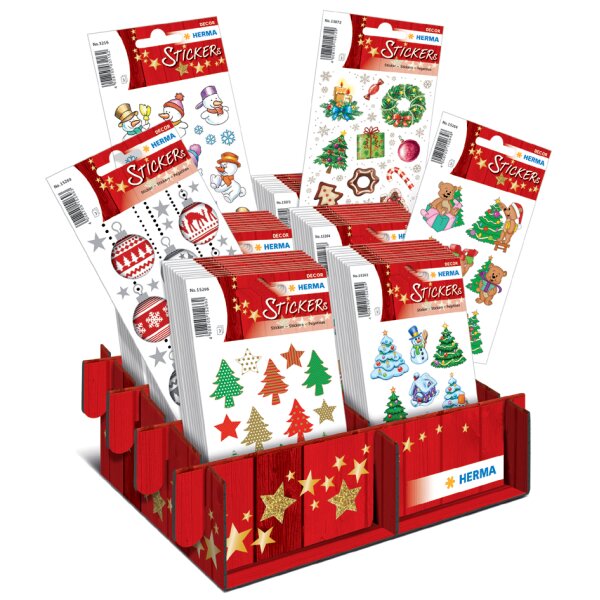HERMA Sticker de Noël DECOR Winter Wonderland, présentoir