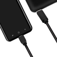 LogiLink Câble USB 2.0, USB-C - micro USB...