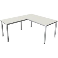 kerkmann Bureau PRIME avec extension, (L)1.600 mm,