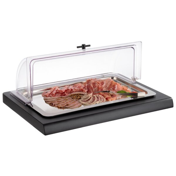 APS Rolltop-Haube GN 1 1, rechteckig, transparent