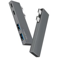 LogiLink Station daccueil USB 3.2 Gen2x2, 4 ports, PD
