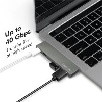 LogiLink Station daccueil USB 3.2 Gen2x2, 4 ports, PD