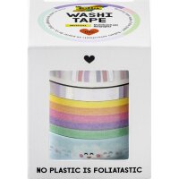 folia Ruban adhésif décoratif Washi-Tape RAINBOW CLOUDS