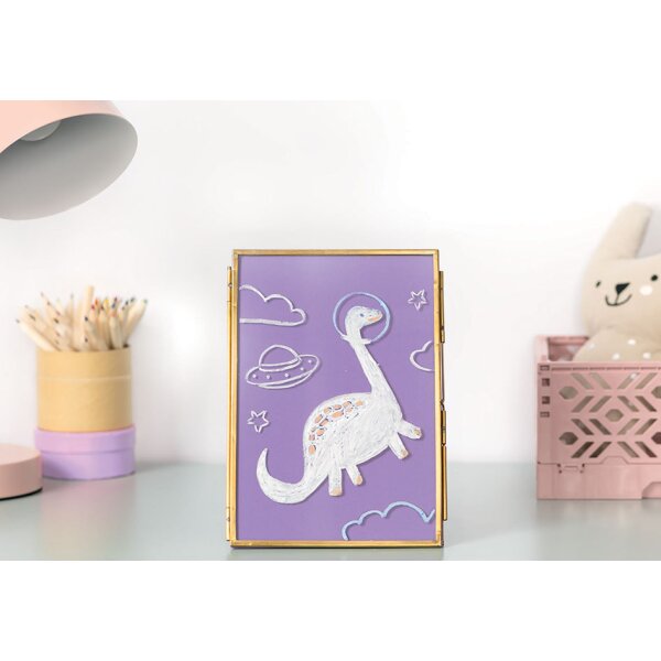 folia Kreidestifte-Set, weiss, 5er Etui