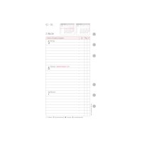 CHRONOPLAN Ersatz Wochenplan 2026 50256Z.26 1W/2S in...