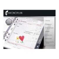 CHRONOPLAN Ersatz Wochenplan 2027 50257Z.27 1W/2S in Zeilen Midi