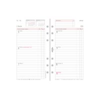 CHRONOPLAN Ersatz Wochenplan 2027 50257Z.27 1W/2S in Zeilen Midi