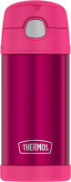 THERMOS Gourde isotherme FUNTAINER Straw Bottle, rose