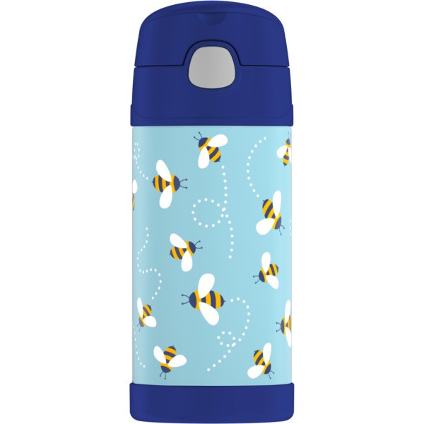 THERMOS Isolier-Trinkflasche FUNTAINER Straw Bottle, Bienen