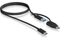 ICY BOX USB-C 3.1 G2 zu USB A & C IB-CB034 100 cm