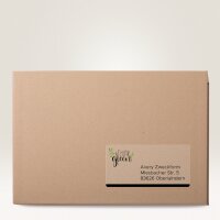 AVERY Zweckform Transparente Adress-Etiketten, 210 x 297 mm