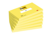 POST-IT Notes 76x127mm 655-NY neongelb 6x100 Blatt