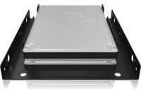 ICY BOX Einbaurahmen für 2x 2,5" IB-AC643 SSD/HDD in einem 3,5" Metal